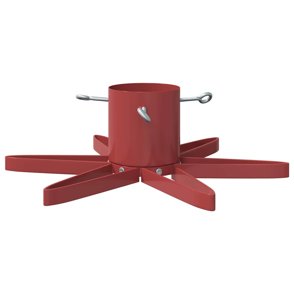 Christmas Tree Stand 1.73 Red 49 x 49 x 15.5 cm Steel